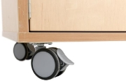 Image de Armoire M à portes sur roulettes