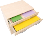 Image de Armoire M avec 8 larges tiroirs sur socle