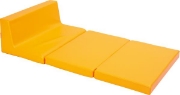 Image de Banquette dépliable orange