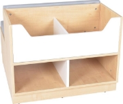 Image de Bibliothèque avec fauteuil