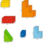 Image de Le cube - Bloc en mousse composé de 13 blocs