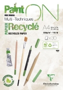 Image de Bloc dessin Paint On recyclé Clairefontaine A4