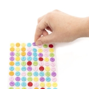 Image de Boutons autocollants colorés, les 112