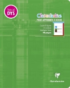 Image de Cahier d'écriture A5 adapté aux enfants DYS, 48 pages, 3 mm