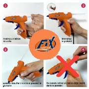 Image de Mini pistolet à colle Cléo Gun Fix