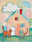 Image de Écogouache 1 litre orange