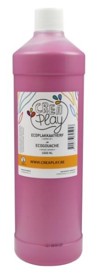 Image de Écogouache 1 litre rouge carmin