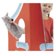 Image de Théâtre de marionnettes en carton à décorer