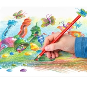 Image de Crayons de couleur Ergosoft, la pochette de 12