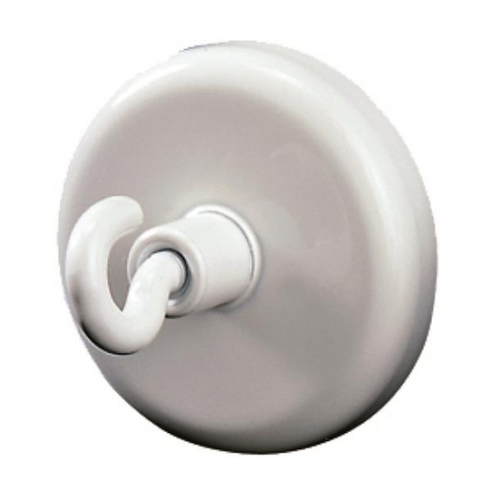 Image de Crochets magnétiques blancs, les 5