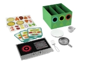 Image de Cuisine de luxe interactive avec bacs à recyclage