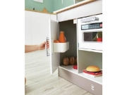 Image de Cuisine de luxe interactive avec bacs à recyclage