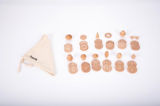 Image de Ensemble Touch & Match - Trésors en bois