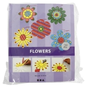 Image de Formes en carton fleurs, le 100