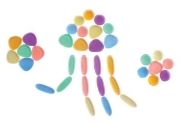Image de Galets translucides, le pot de 36