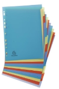 Image de Intercalaires en plastique recyclé 12 positions