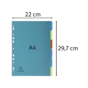 Image de Intercalaires en plastique recyclé 6 positions