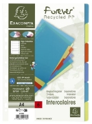 Image de Intercalaires en plastique recyclé 6 positions