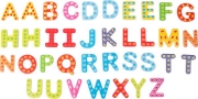 Image de Lettres magnétiques colorées