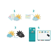Image de Magnets en strass, les 10