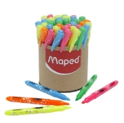 Image de Marqueurs surligneurs Maped Fluo’Peps, pot de 36