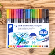 Image de Marqueurs-pinceaux Staedtler Marsgraphic duo