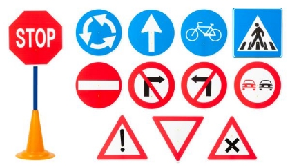 Image de la catégorie Panneaux et feu de signalisation