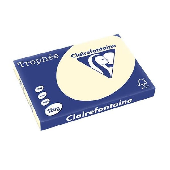 Image de Papier repro A3 120 gr ivoire, les 250 feuilles