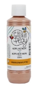 Image de Peinture acrylique métal 250 ml cuivre