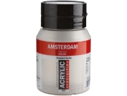 Image de Peinture acrylique Amsterdam 500 ml argent