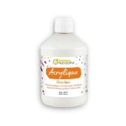 Image de Peinture acrylique mate Rainbow 500 ml blanc