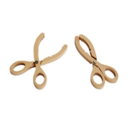 Image de Pince ciseaux en bois - Lot de 2