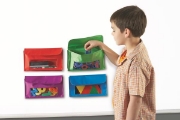 Image de Pochettes de rangement magnétiques, les 4