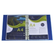 Image de Pochettes perforées 11 trous A4 recyclées, les 100