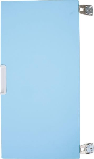 Image de Porte moyenne bleu clair