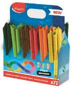 Image de Pot de 72 crayons de couleur SCHOOL'PEPS INFINITY