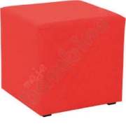 Image de Pouf Inflamea simple rouge