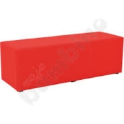 Image de Pouf Inflamea triple rouge