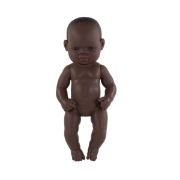 Image de Poupée fille africaine, 32 cm