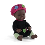 Image de Poupée fille africaine, 32 cm