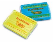 Image de Pâte à modeler Plastilina, les 15 pains de 350 gr.