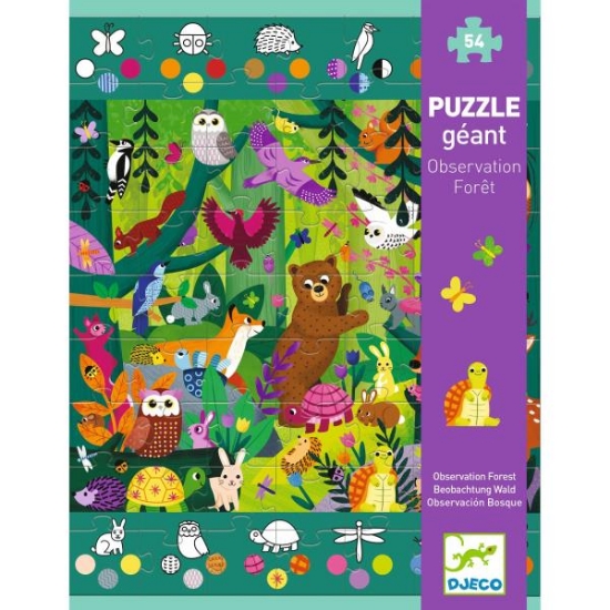 Image de Puzzle Observation forêt