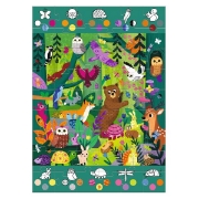 Image de Puzzle Observation forêt