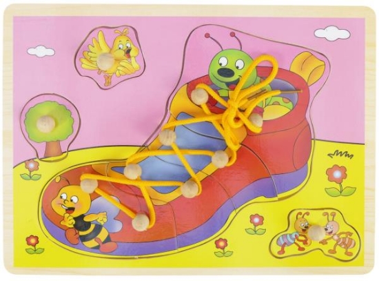 Image de Puzzle chaussure à lacer