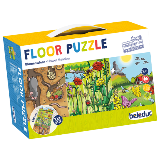 Image de Puzzle de sol, la prairie fleurie