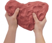 Image de Pâte à modeler autodurcissante 1kg Terracotta