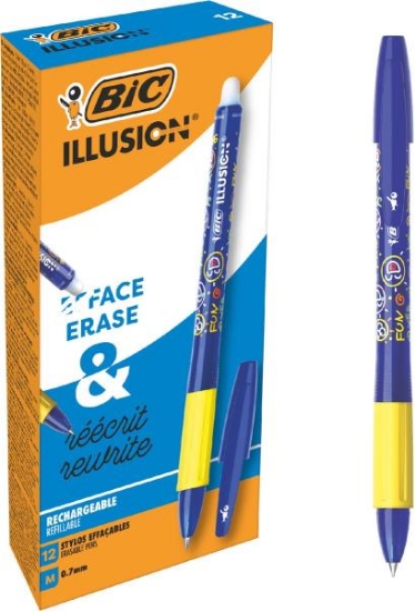 Image de Roller Bic Illusion bleu