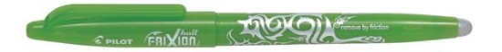 Image de Roller Frixion "Pilot" vert pomme
