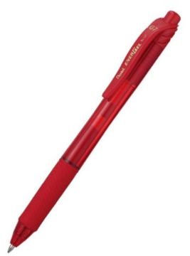Agrandir l'image de Roller Pentel Energel BL107 rouge Image de Roller Pentel Energel BL107 rouge