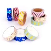 Image de Rouleaux adhésifs Golden, les 6 assortis